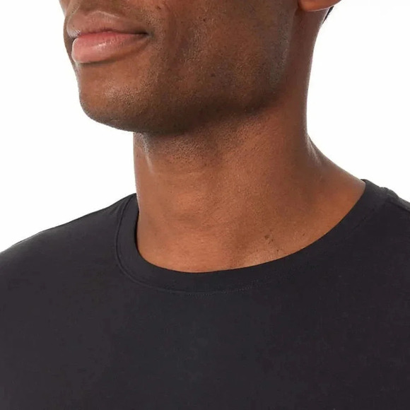 32 Degrees Men's Cool Tee, 3-pack Large Black - Picture 4 of 5